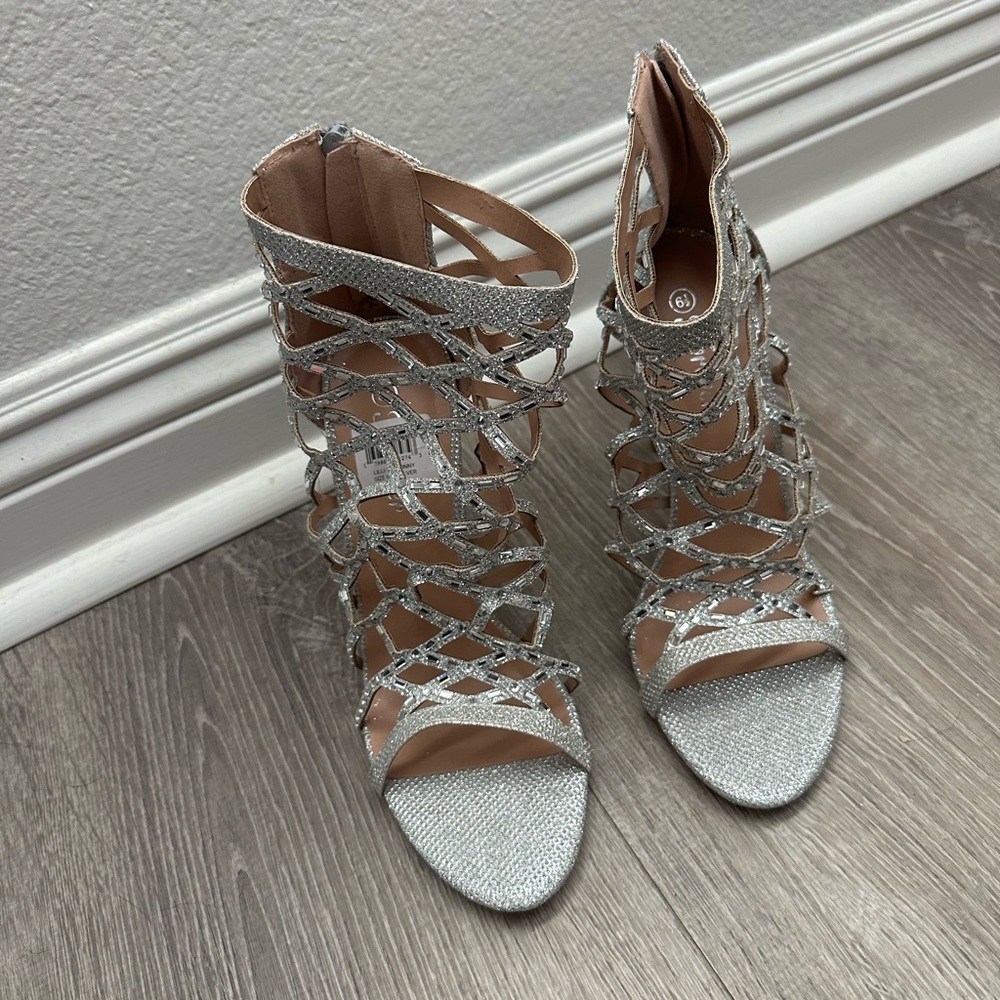 Sparkly heels